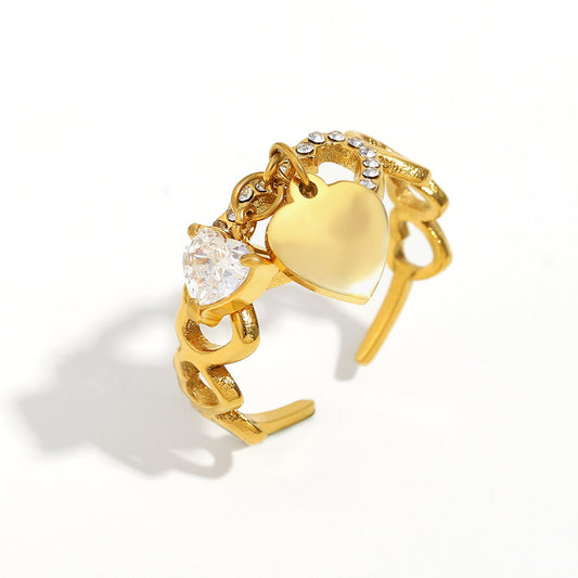 Nelia Heart Ring