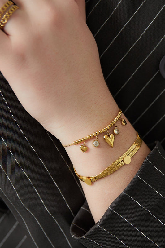 Lisa Heart Armband