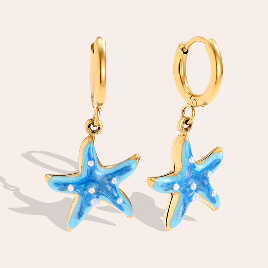 Aqua Star Ohrringe