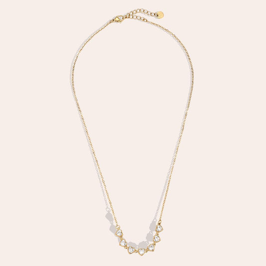 Elegante Kette mit funkelndem Stein – moderner Damenschmuck