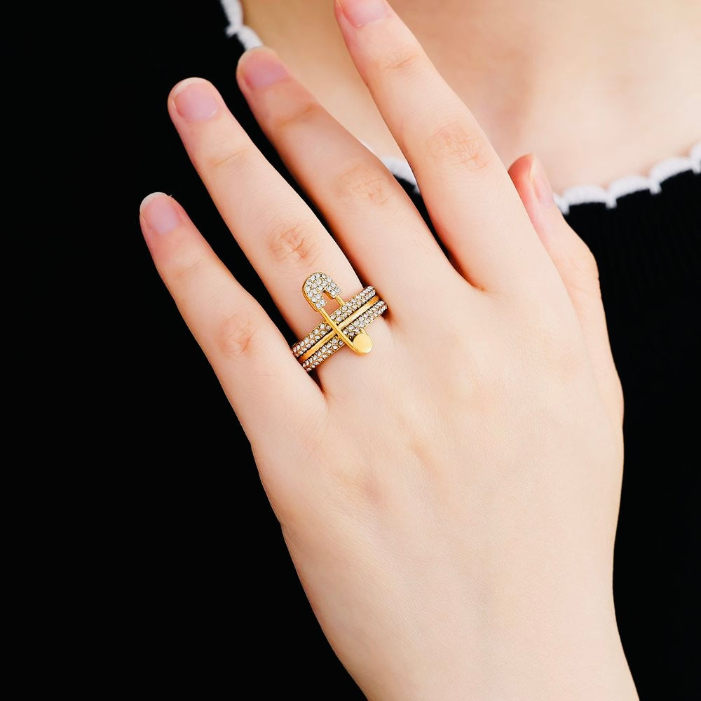 Bold Pin Ring