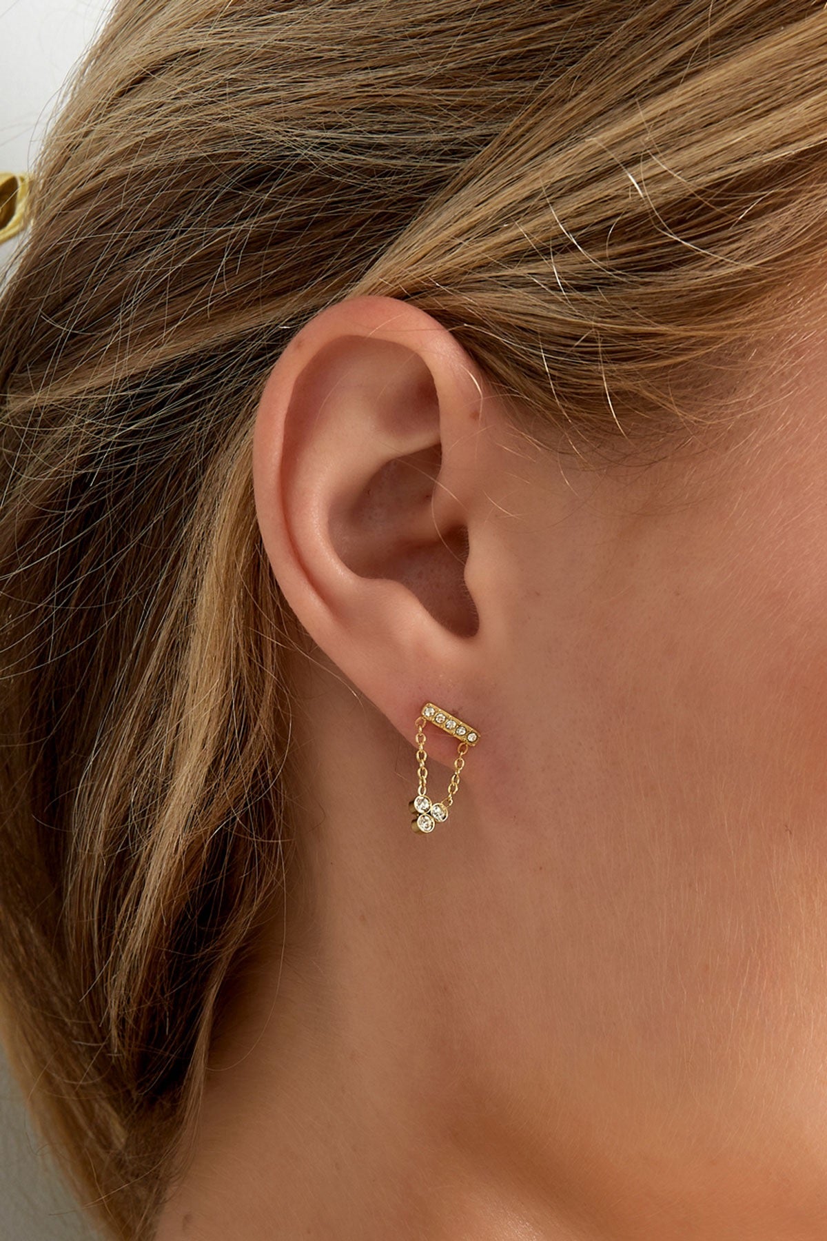 Lumière Chain earrings