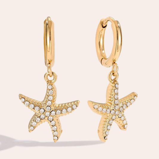 Starfish Glow Hoops