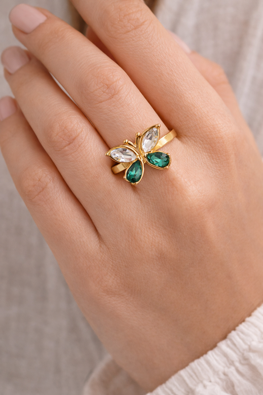 Emeria Butterfly Ring