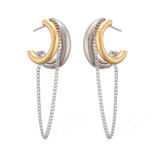 Minimalistische Ohrringe für Damen