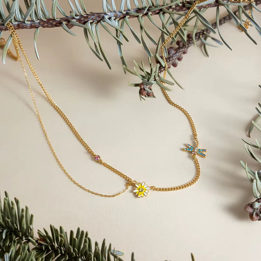 Bloomfly Charm Kette
