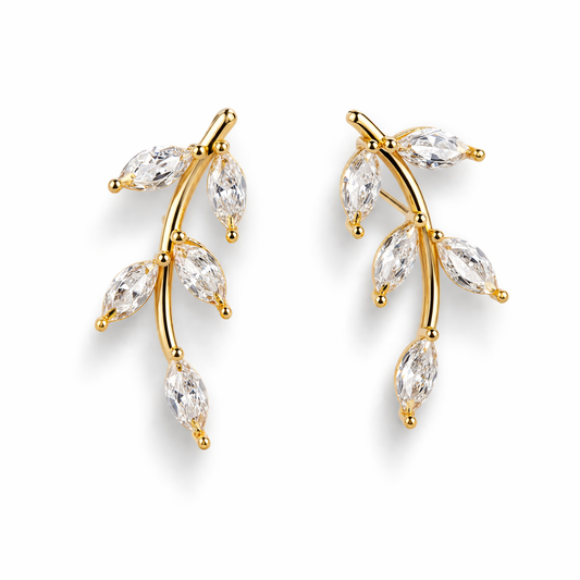 Lea Leaf Ohrringe