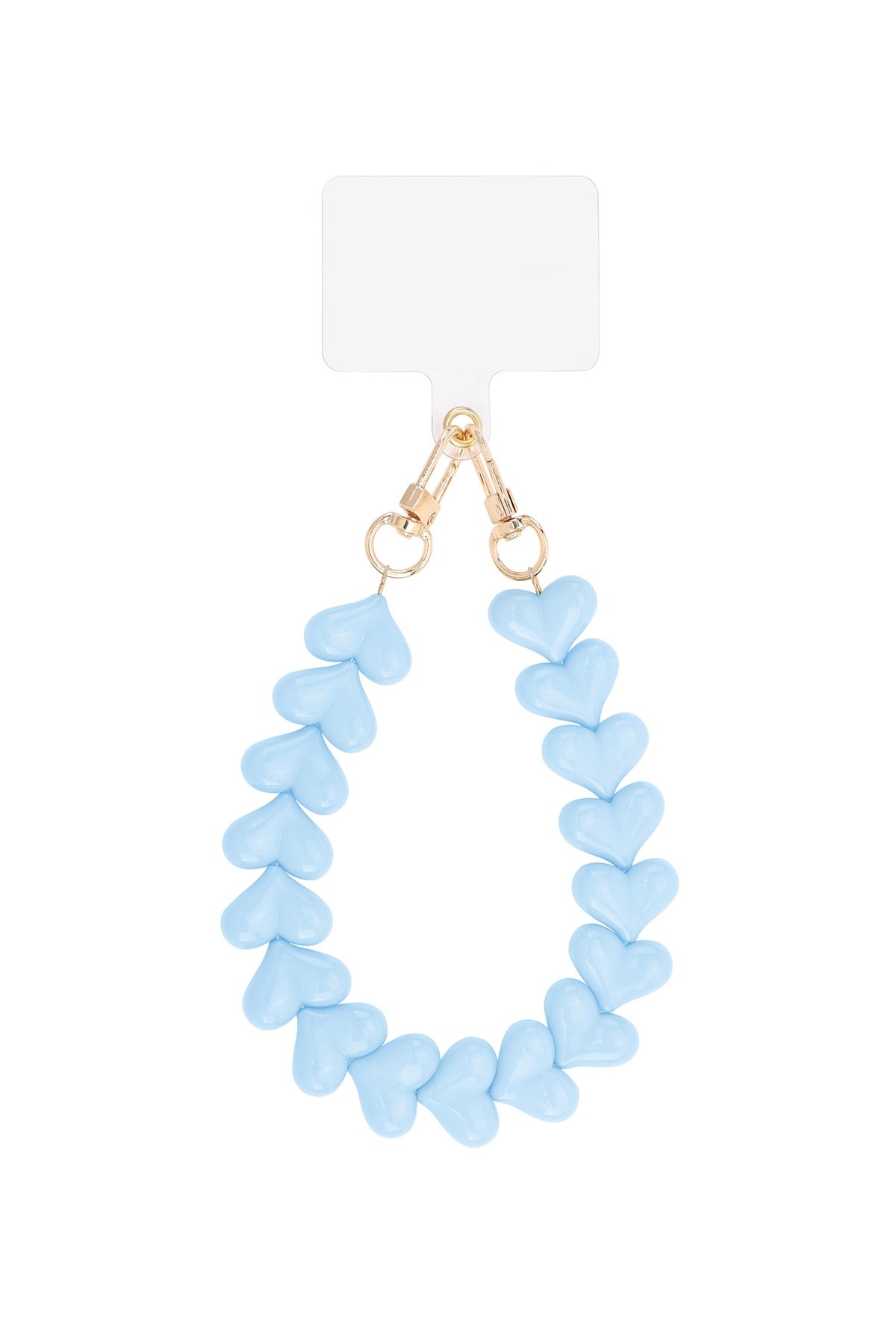 Blue Hearts Handy-Kette