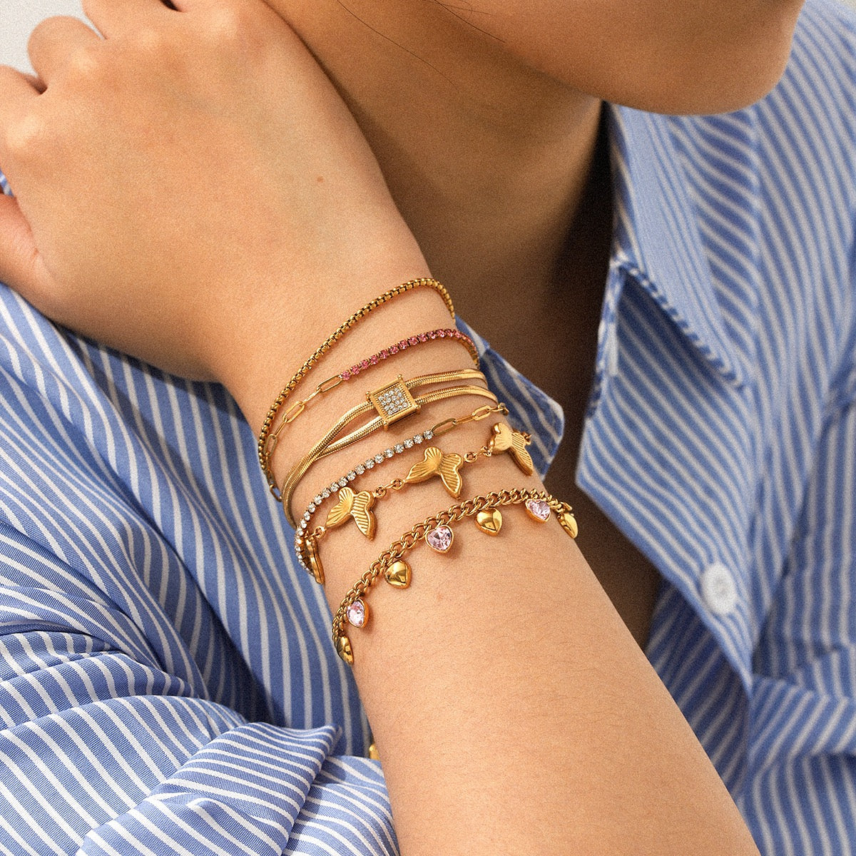 Soraya Heart Armband