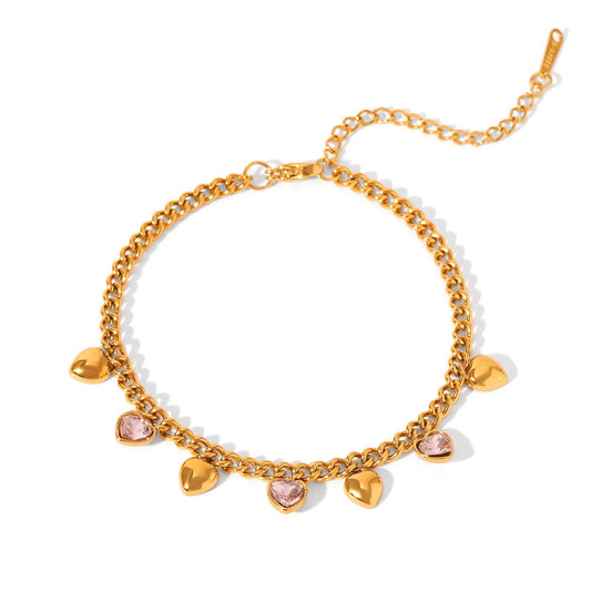 Soraya Heart Armband