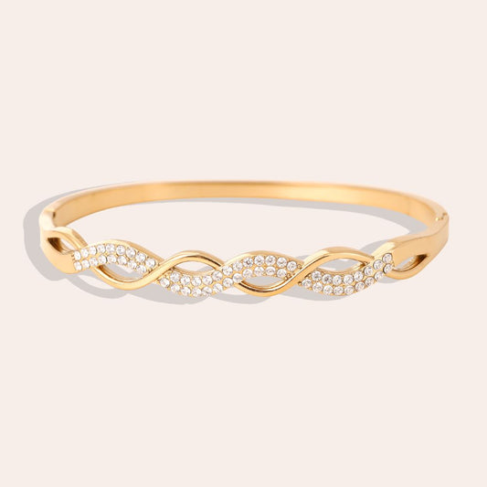 Wavy Glow Armreif