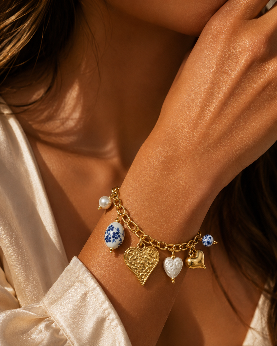Santorini Charm Armband