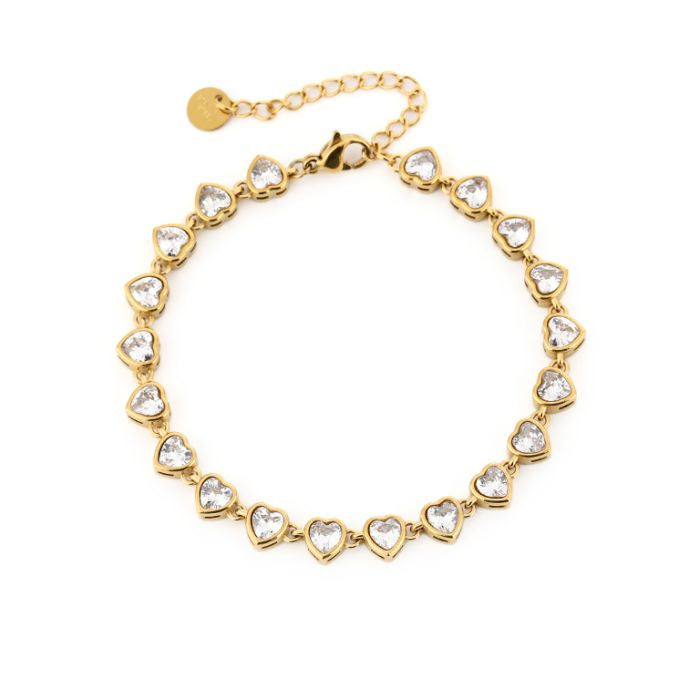 Gliederarmband in Gold modern und hochwertig
