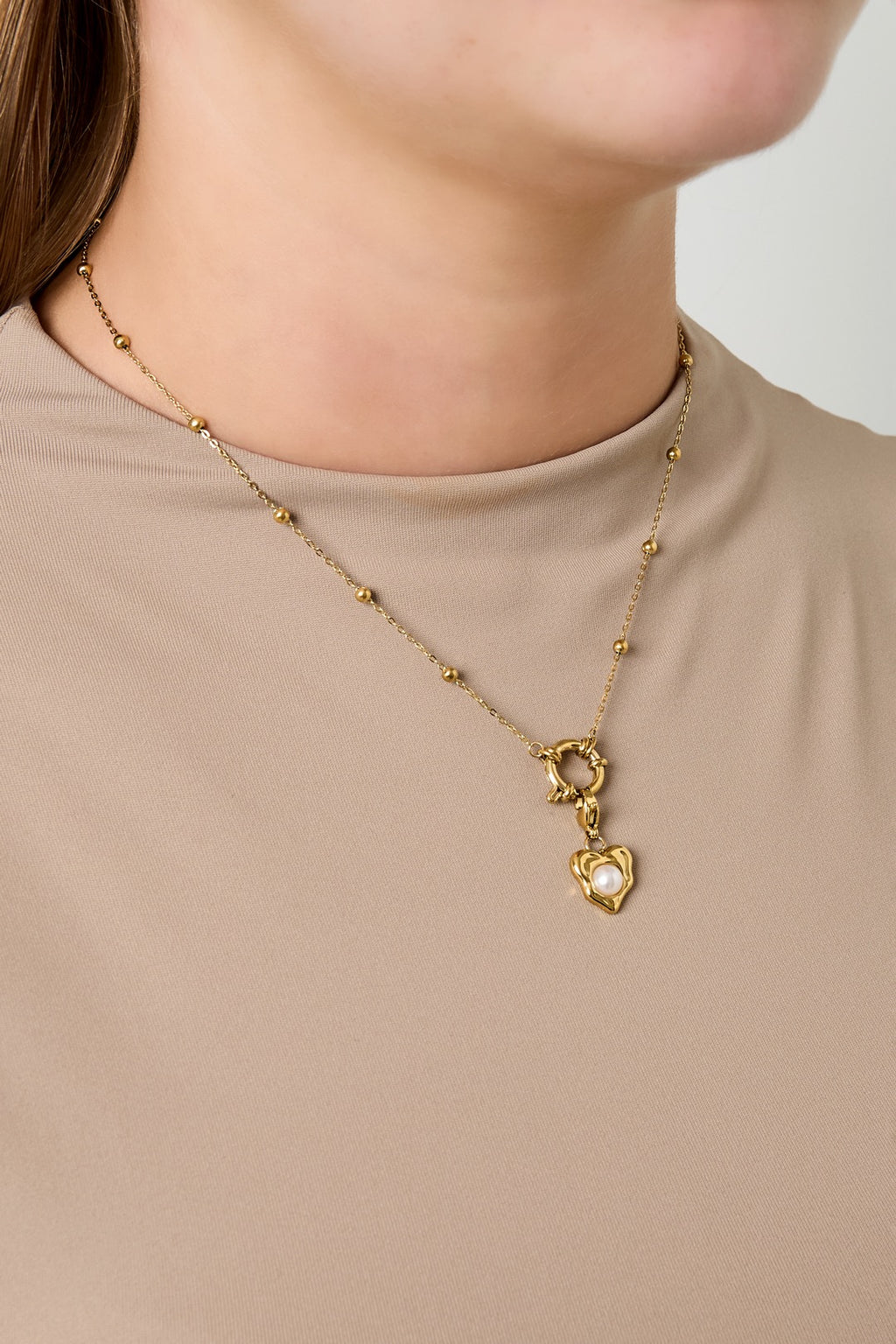 Golden Loop Necklace