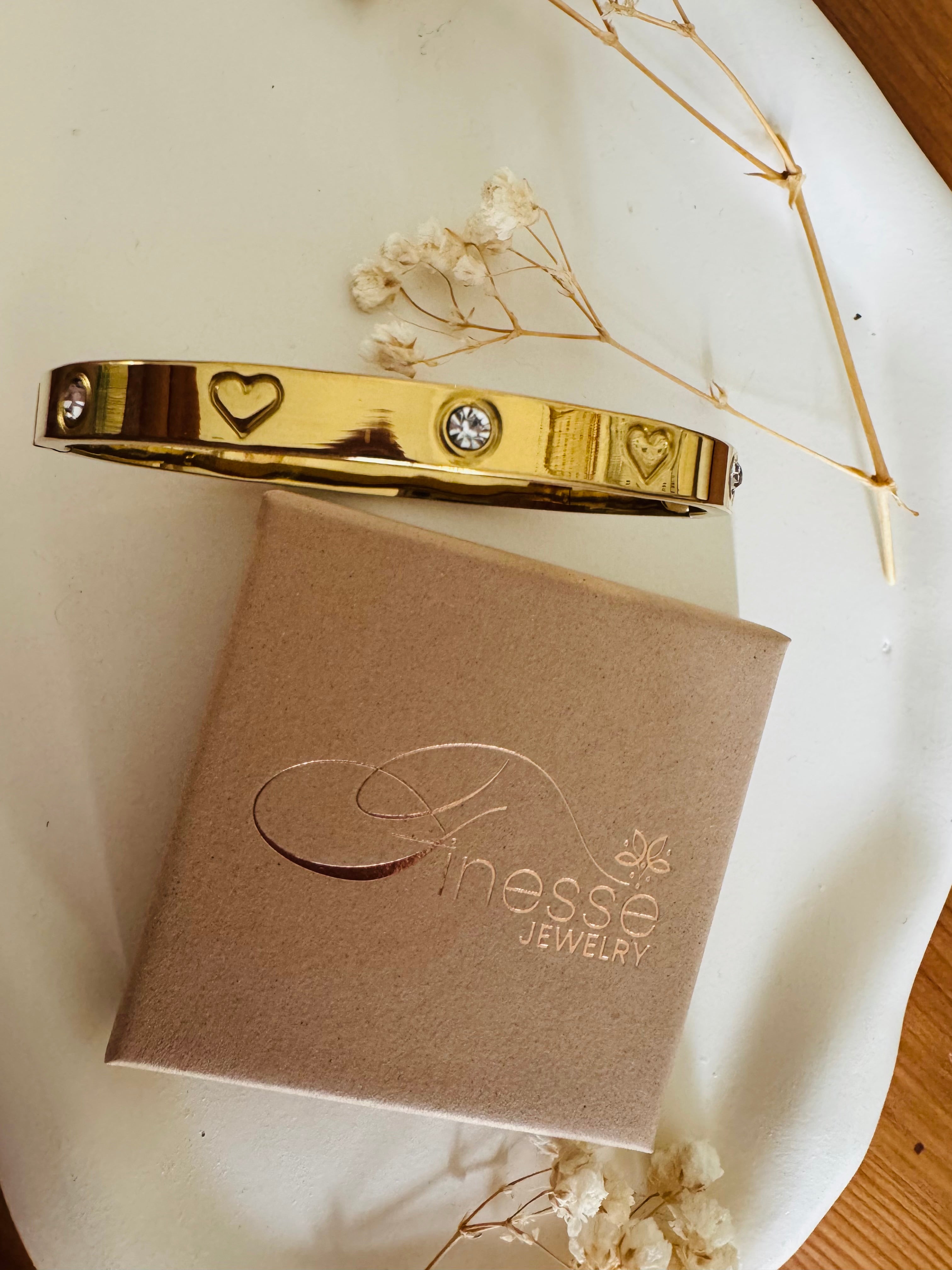 Coeur Charm Armreif