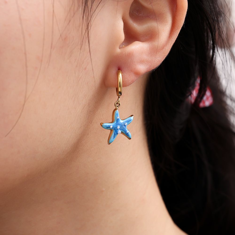 Aqua Star Ohrringe