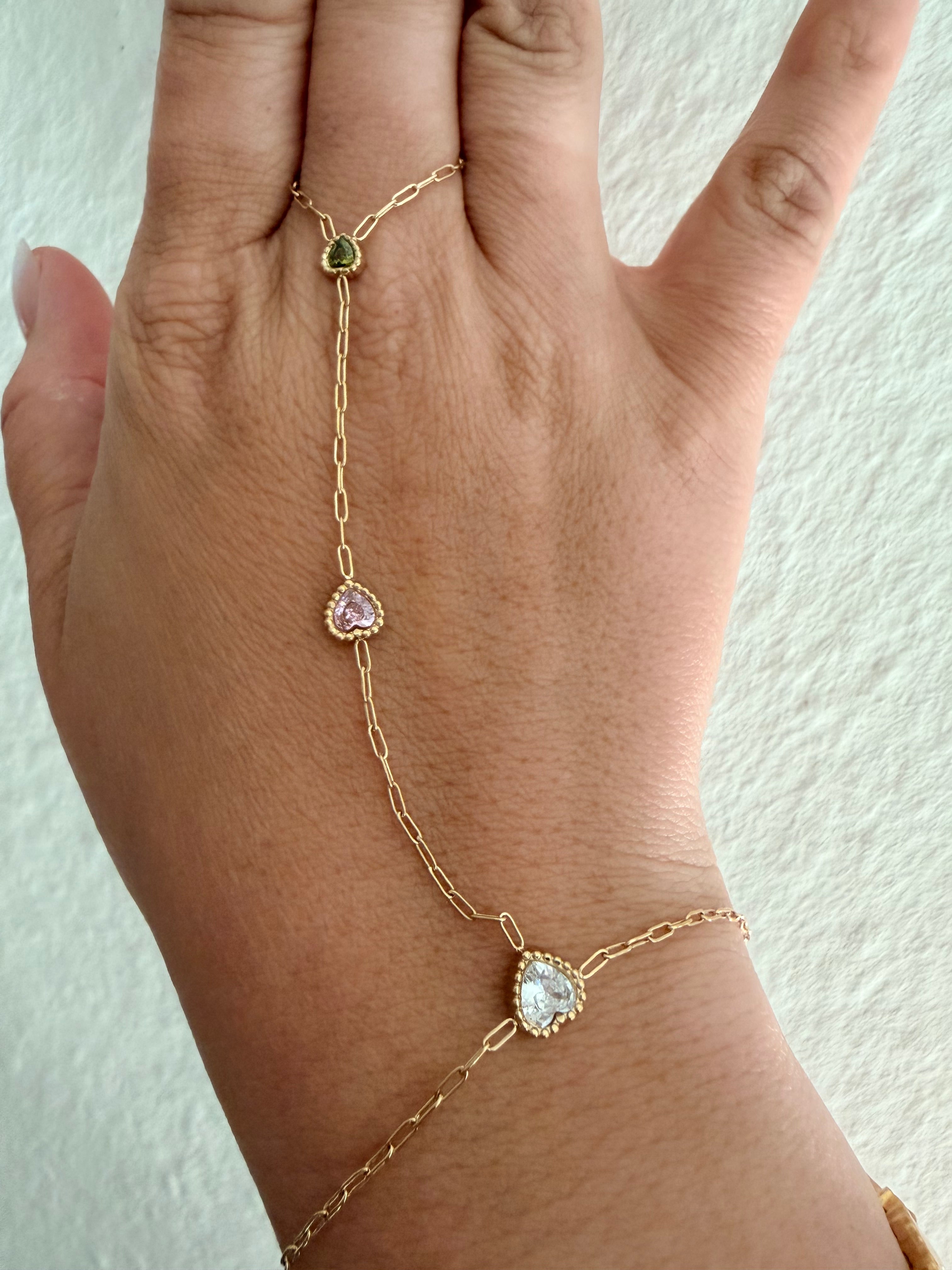 Candy Heart Handkette