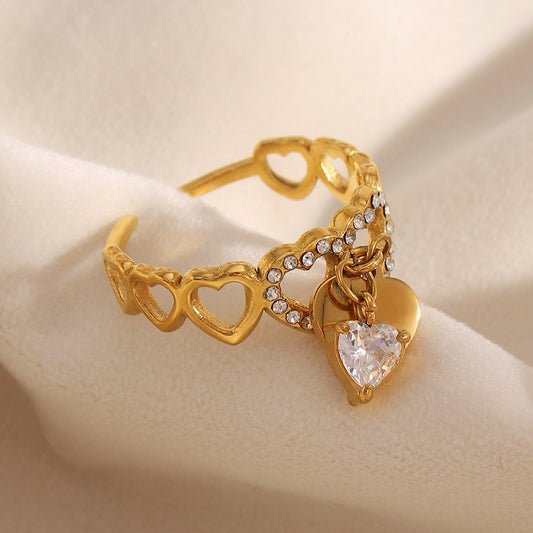 Nelia Heart Ring