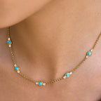 Nova Turquoise Kette