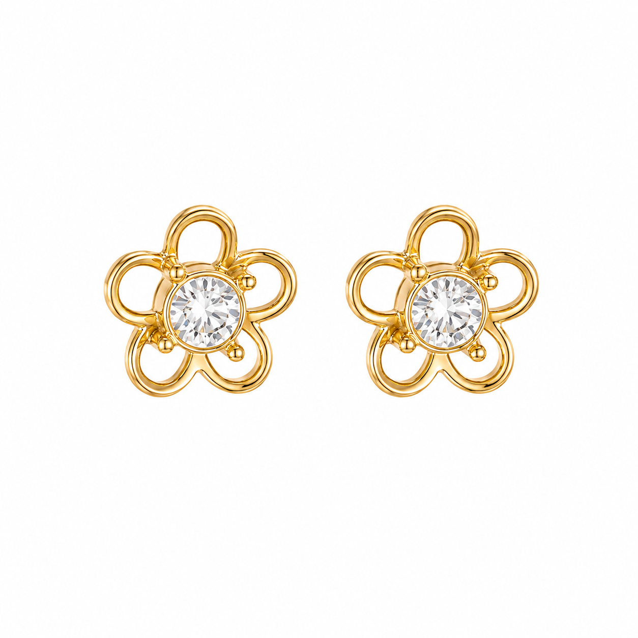Petal Glow Ohrstecker