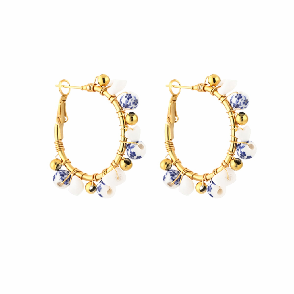 Mirella Bloom Hoops