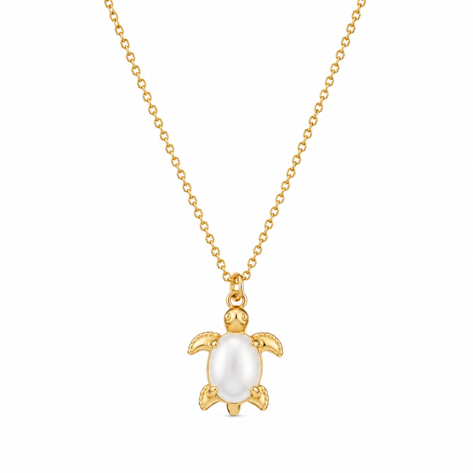 Pearl Turtle Kette