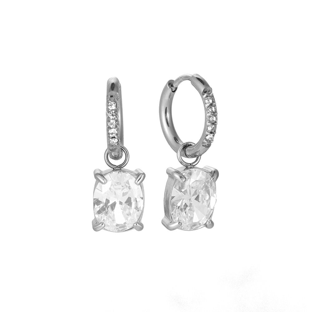 Boucles d'oreilles Timeless Sparkle – zircones