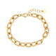 Gliederarmband in Gold modern und hochwertig