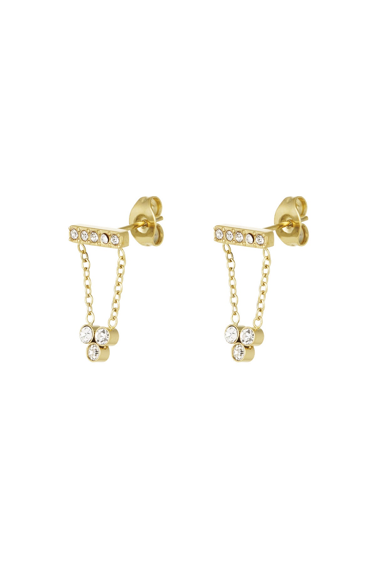 Lumière Chain earrings