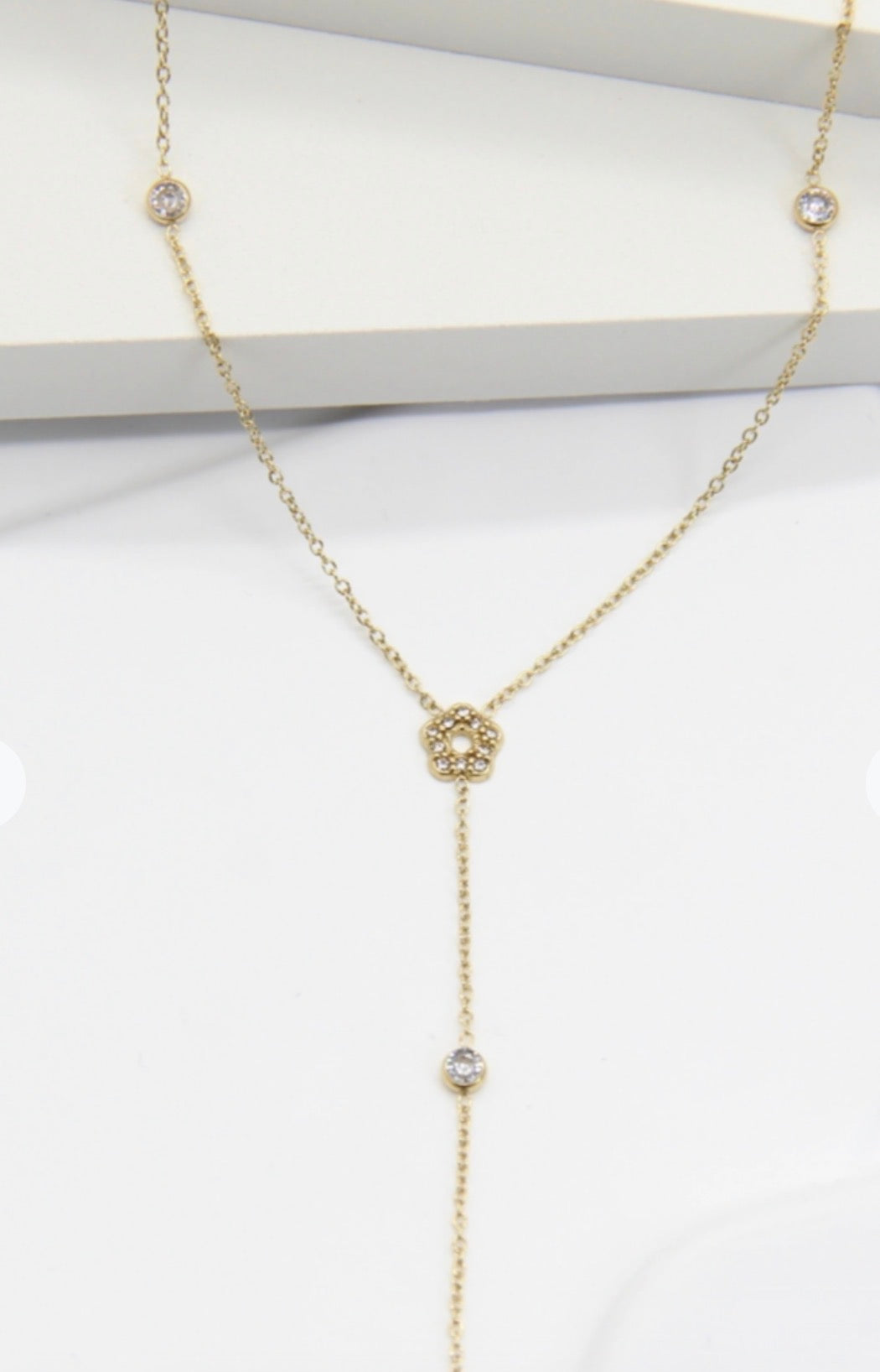 Fleurina Y-Halskette