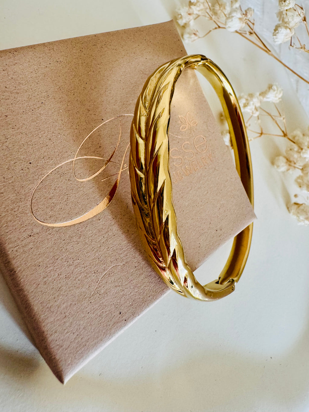 Bracelet Feuille Aelia
