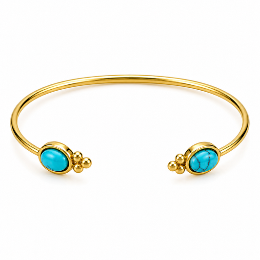 Turquoise Glow Armreif