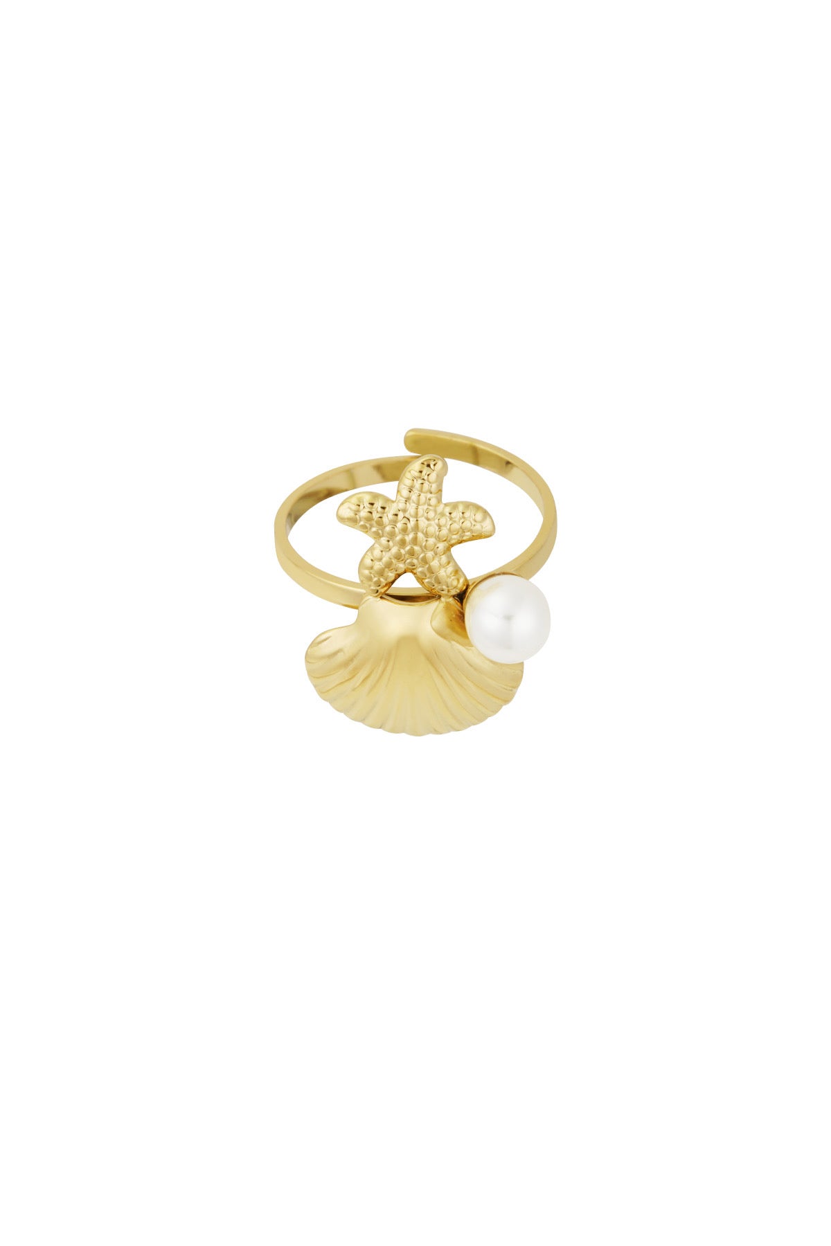 Bague à breloques océaniques