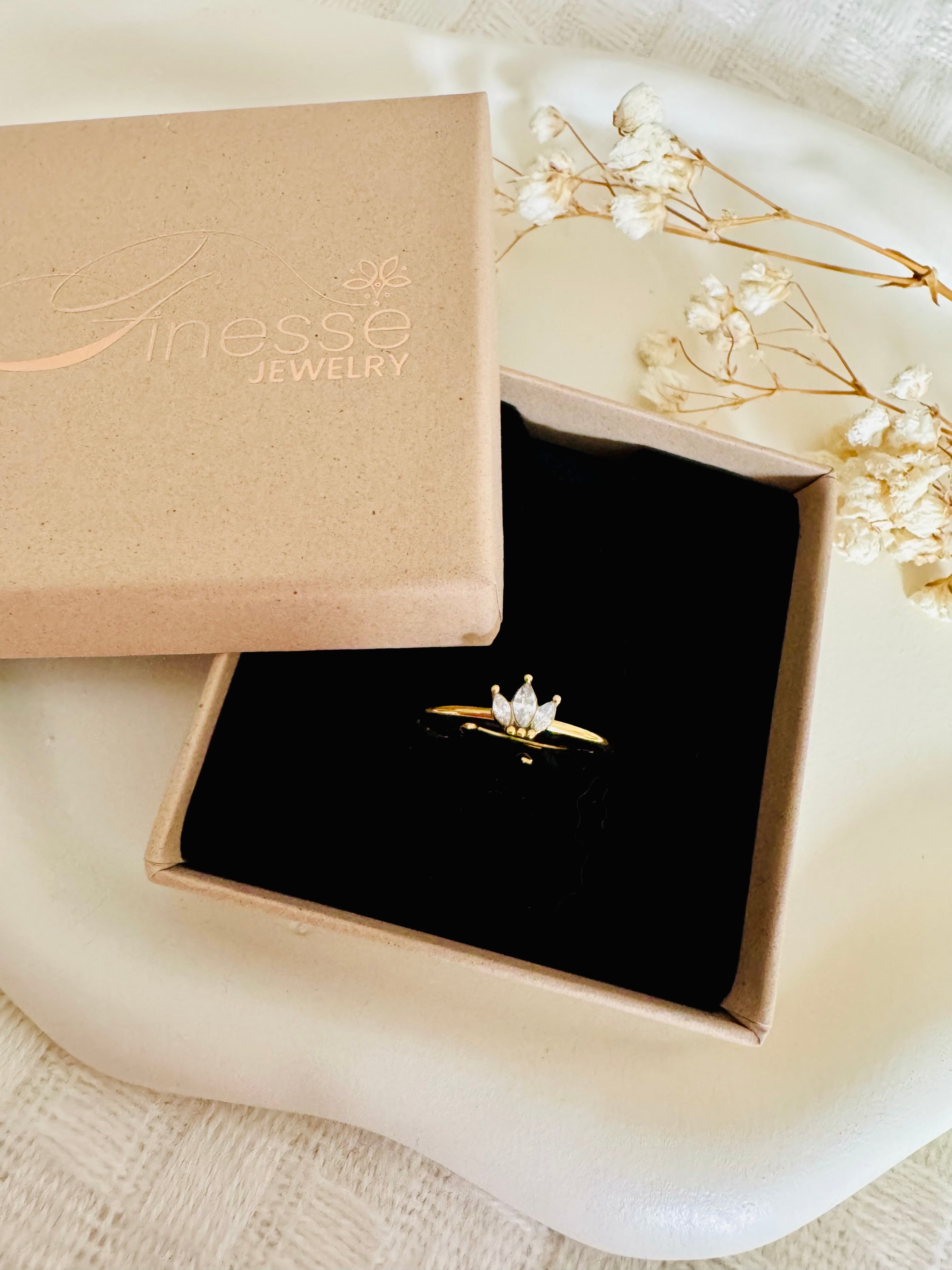 Bague Fleur Royale
