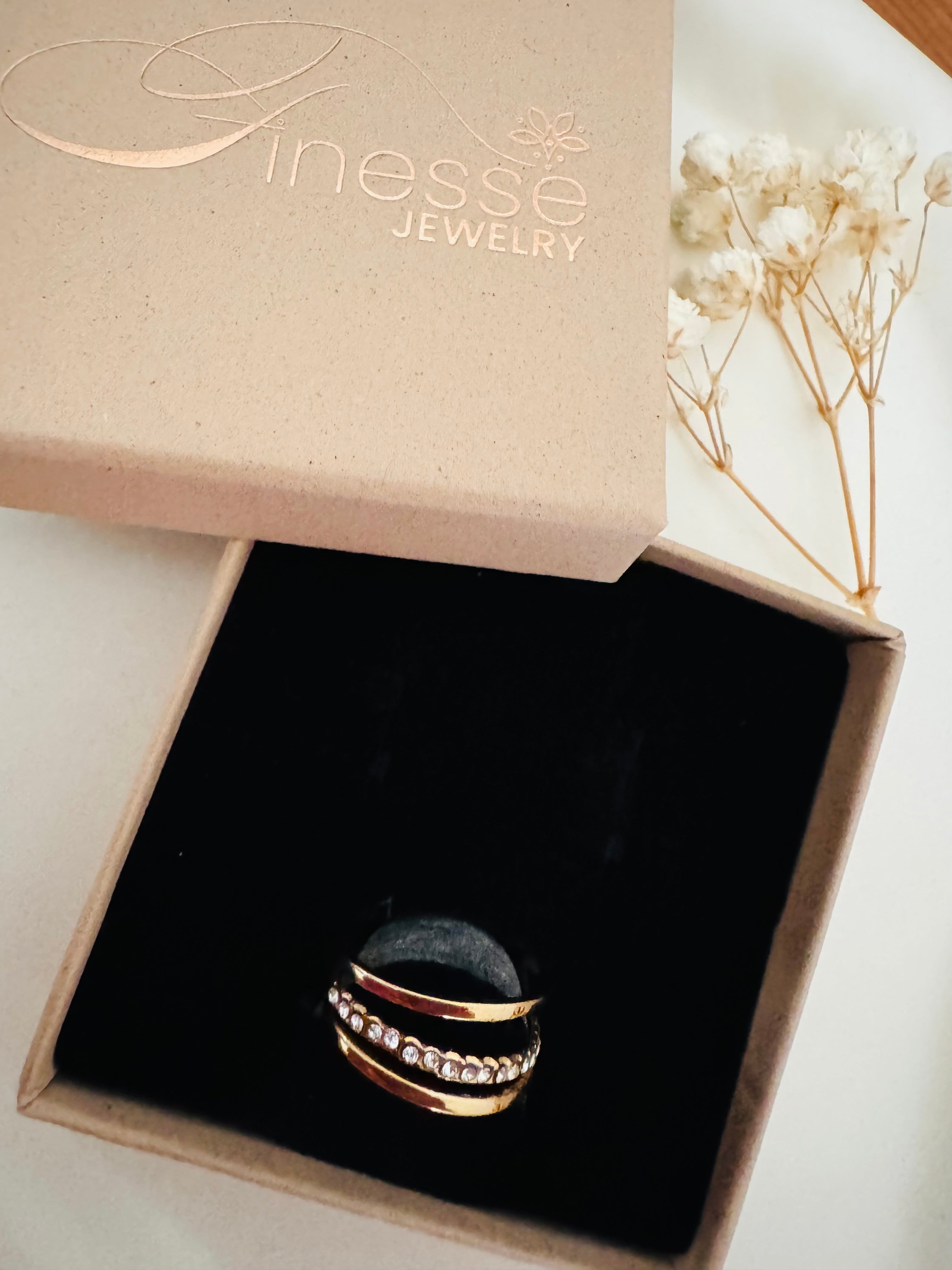Radiant Line Ring
