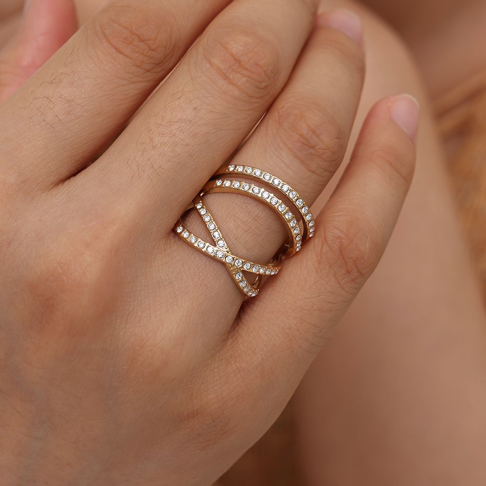 Infinity Glam Ring