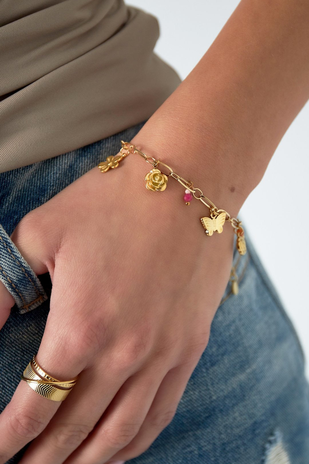 Fleuria Charm Armband