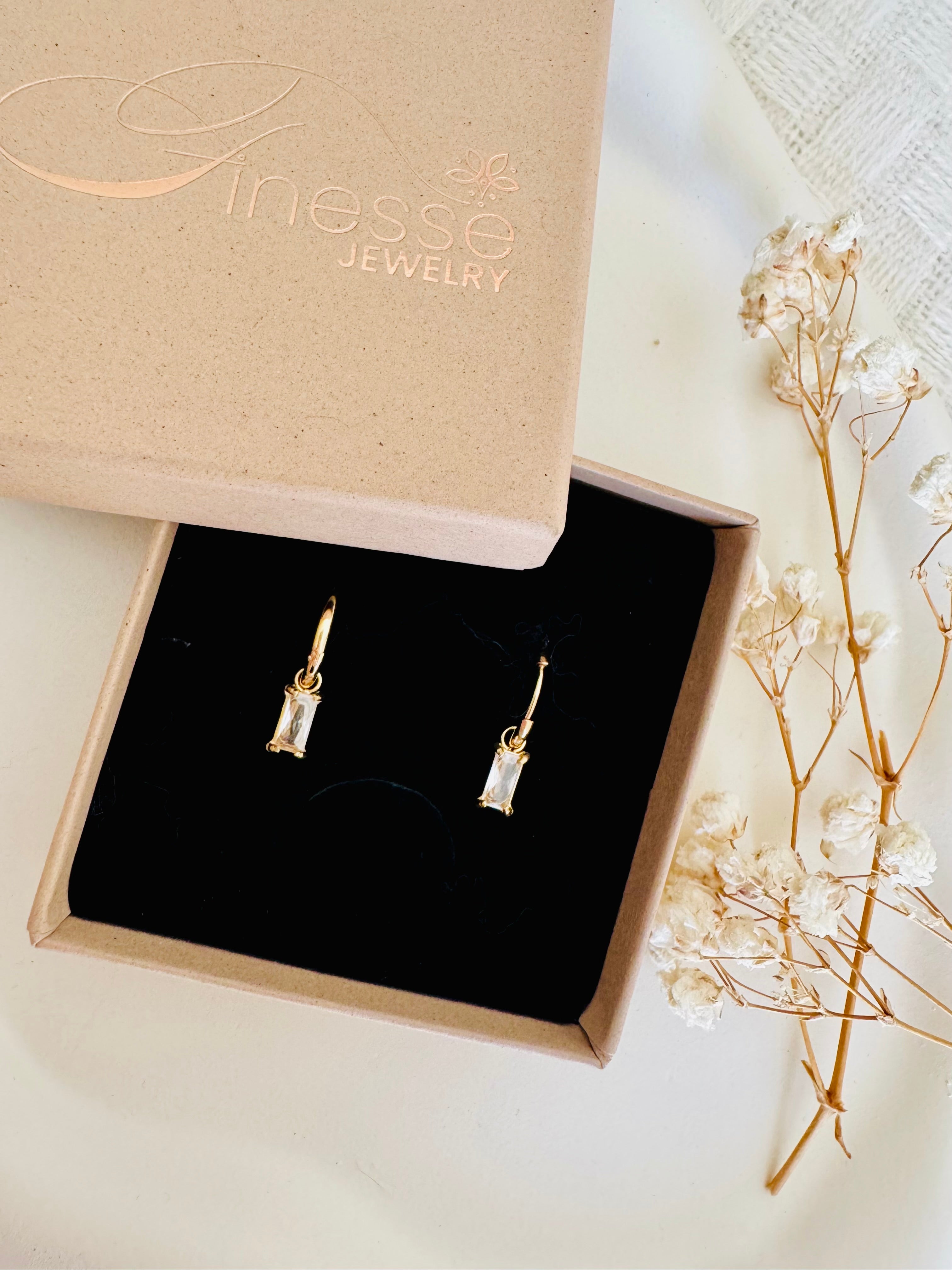 Boucles d'oreilles Clair