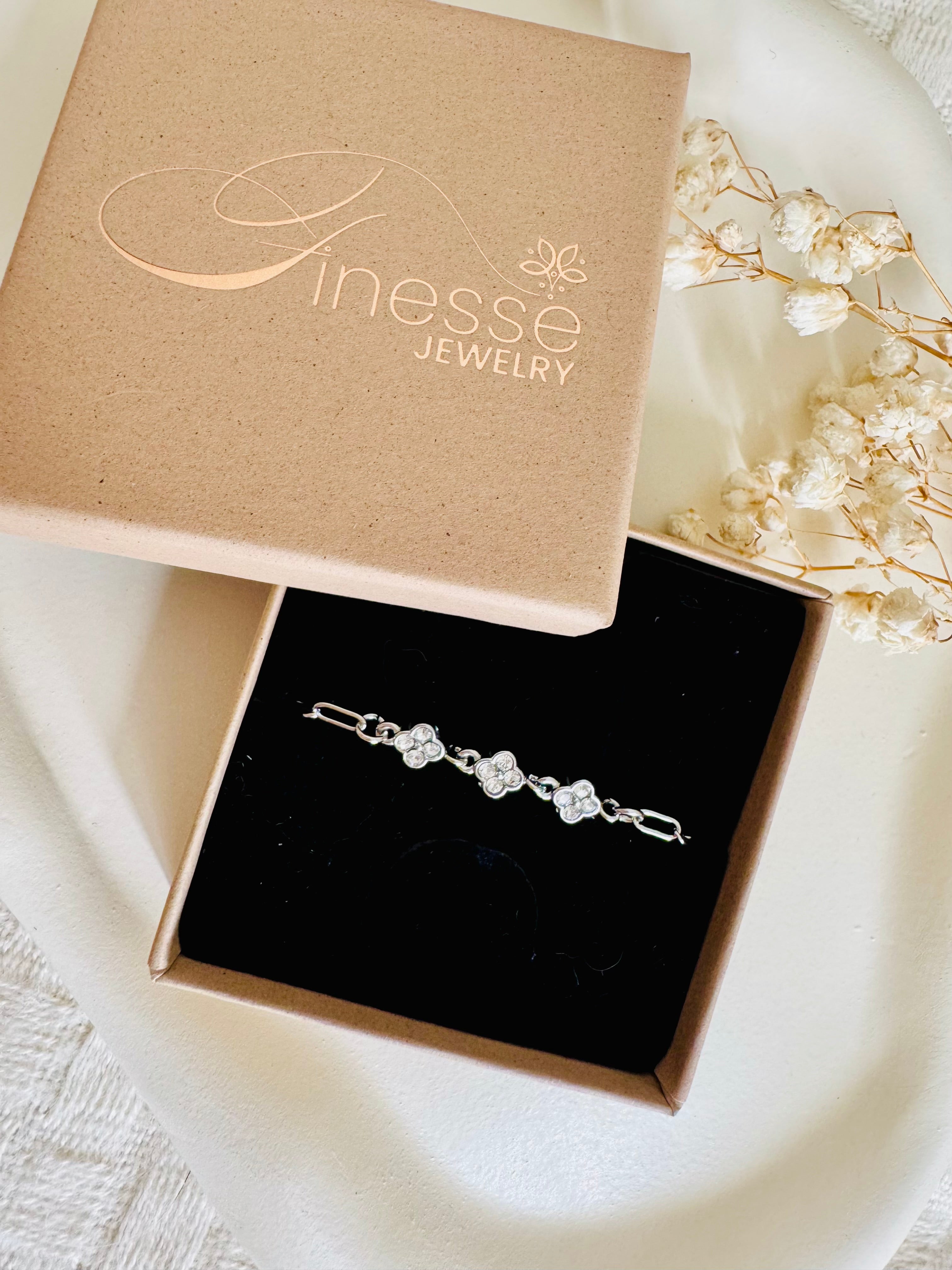Luna Blossom – Bracelet en oxyde de zirconium