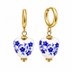 Santorini Heart Hoops
