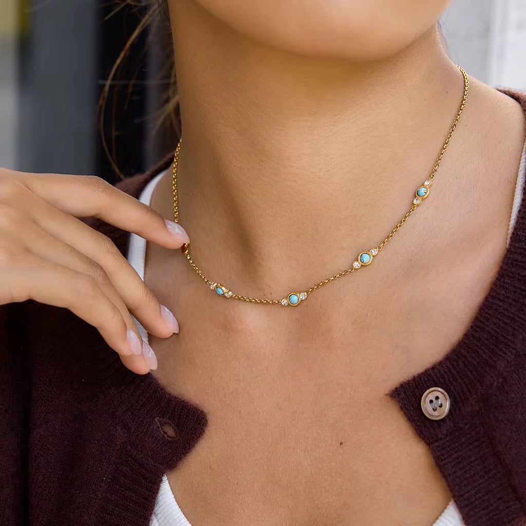 Nova Turquoise Kette