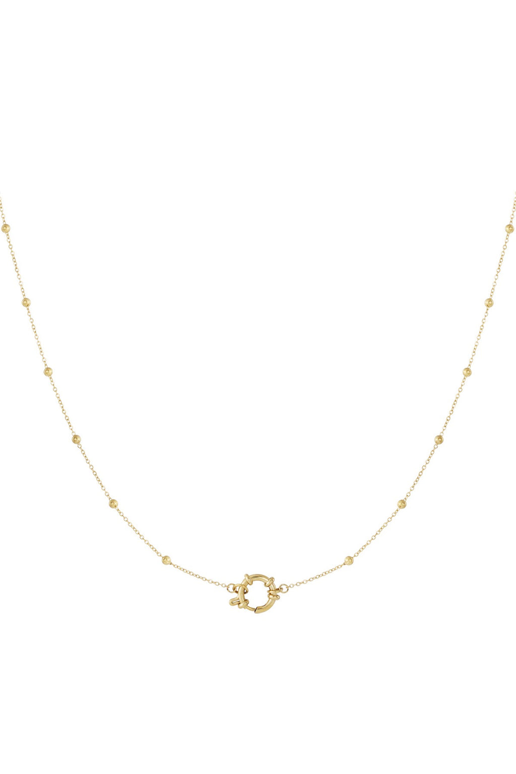 Golden Loop Necklace