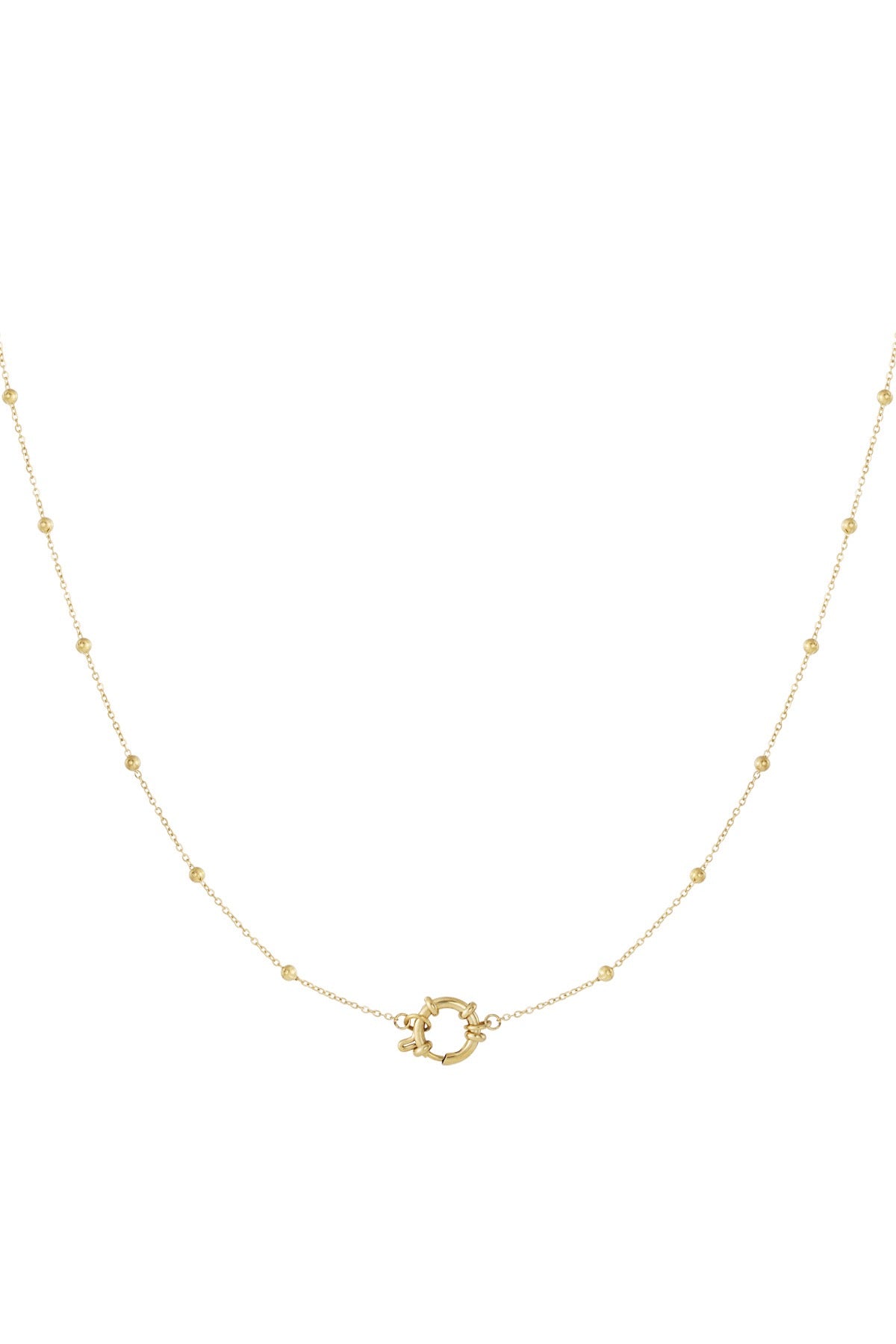 Golden Loop Necklace