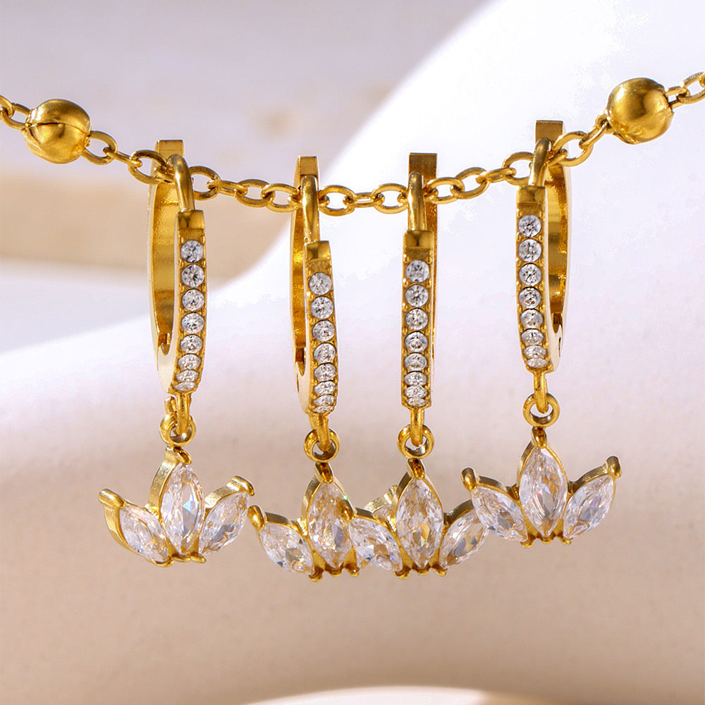Boucles d'oreilles Elara Bloom