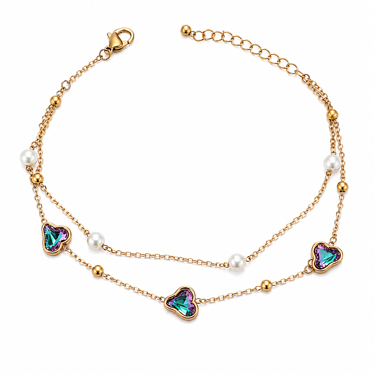 Ocean Whisper Fußkette