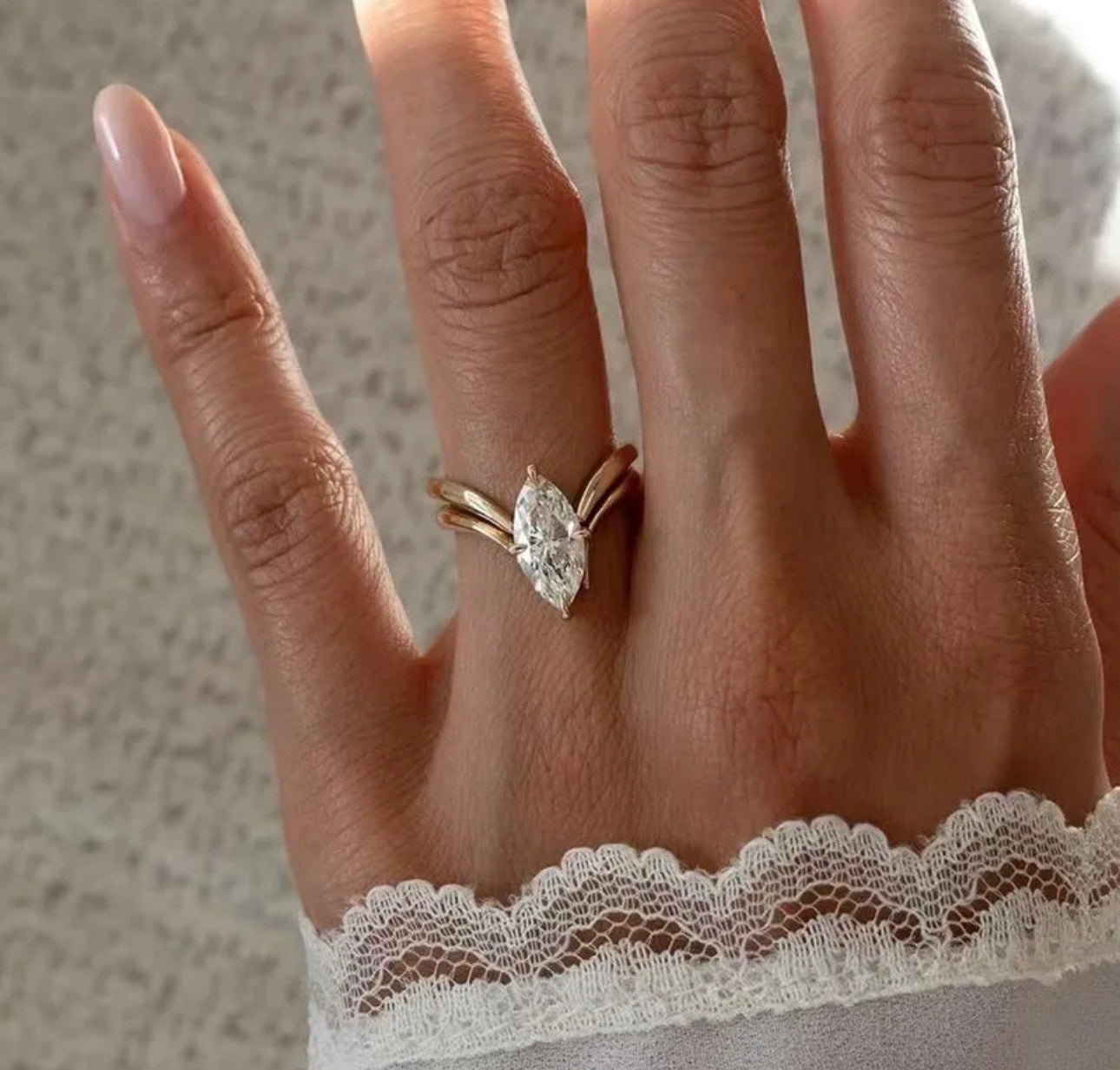 Evangeline Spark Ring