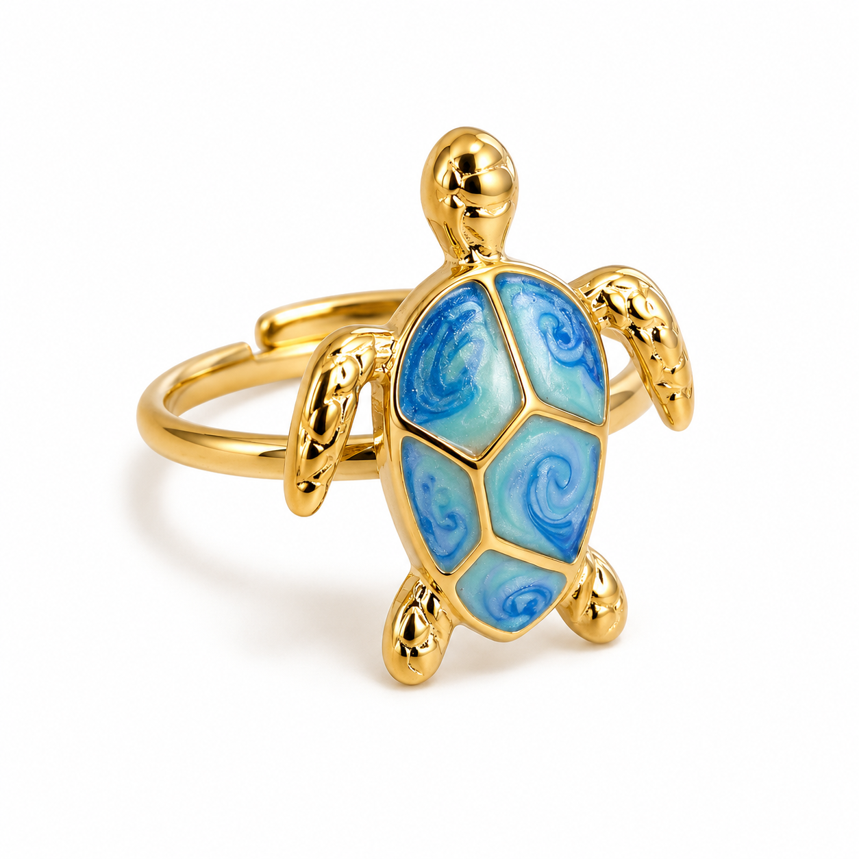 Sea turtle Ring