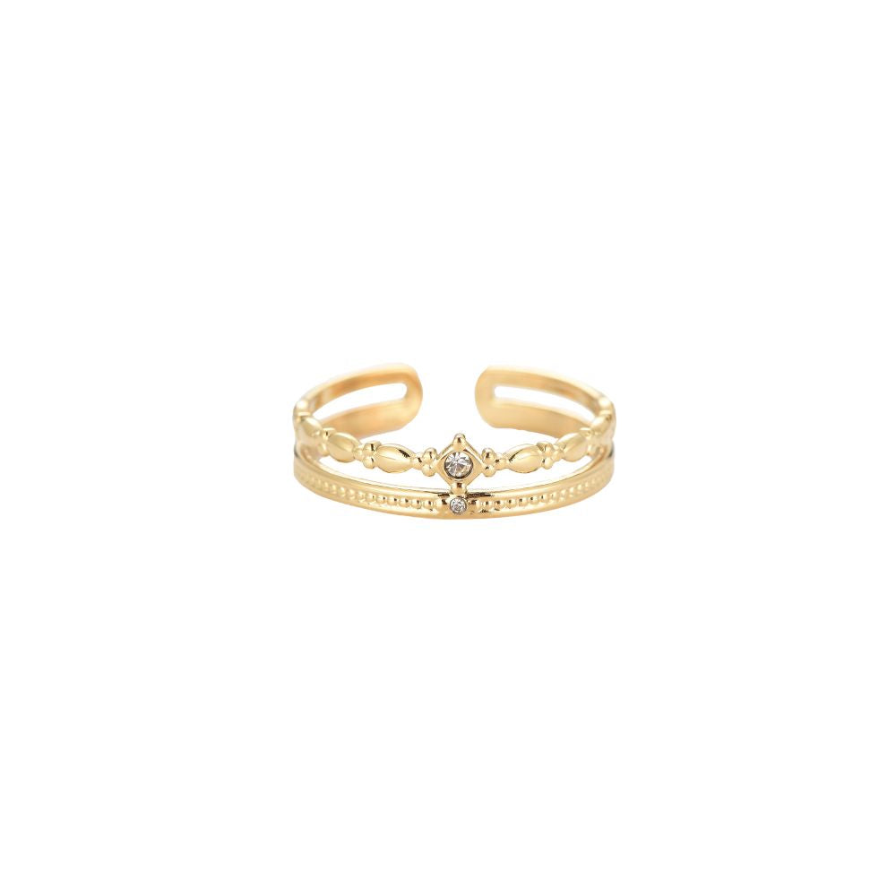 Golden Crown Ring