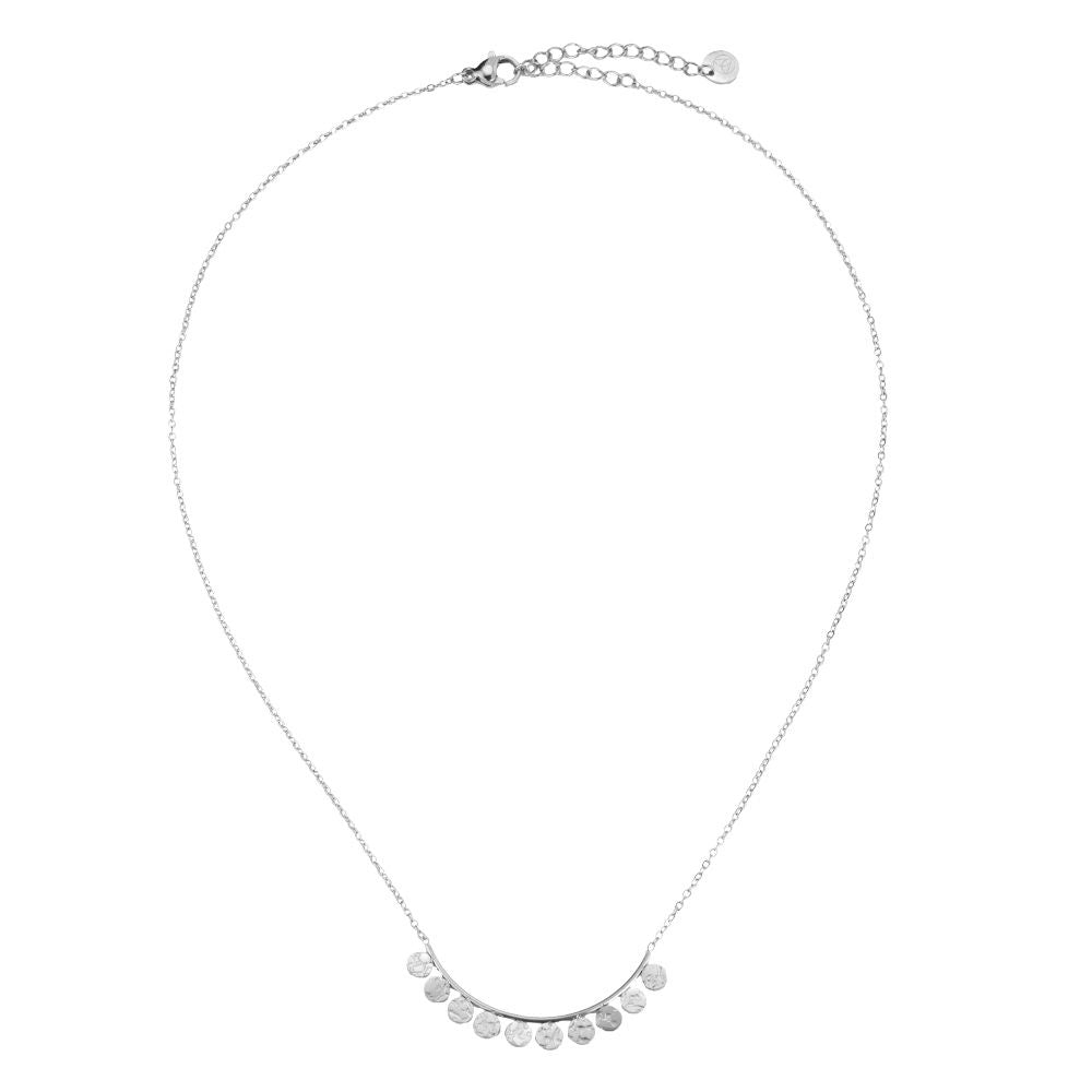 Urban Glow – Minimalist stainless steel necklace
