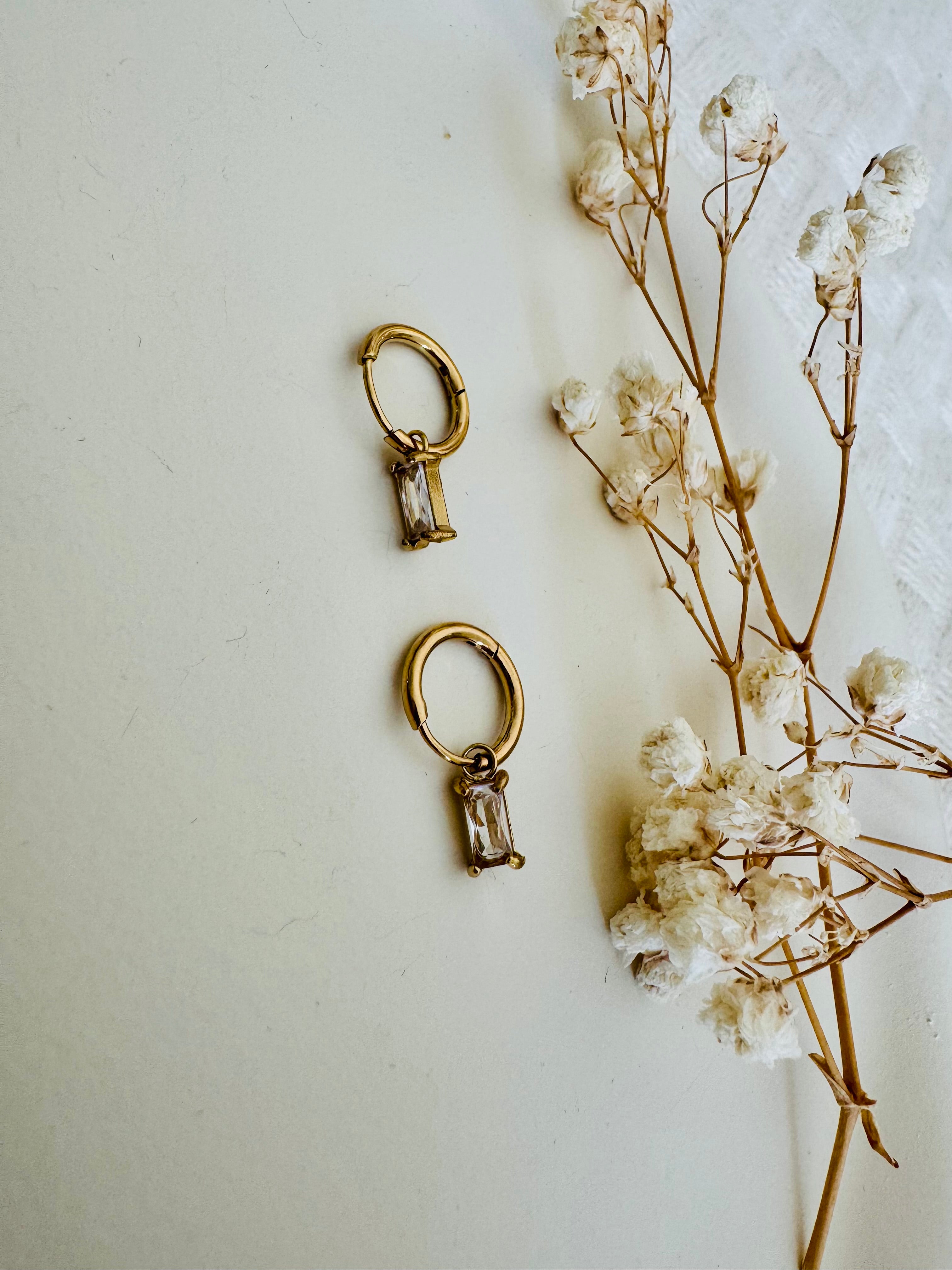 Boucles d'oreilles Clair